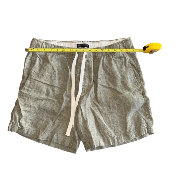 Banana Republic Linen 8 Inch Deck Shorts Green Size M - Picture 2 of 6